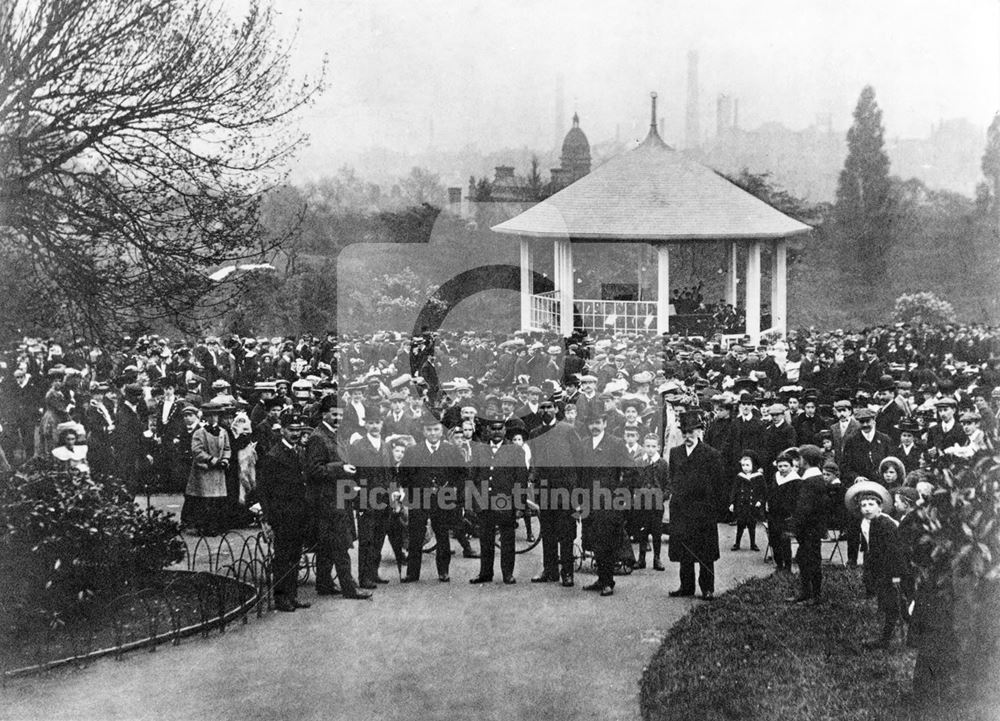 Unidentified event at Nottingham Arboretum