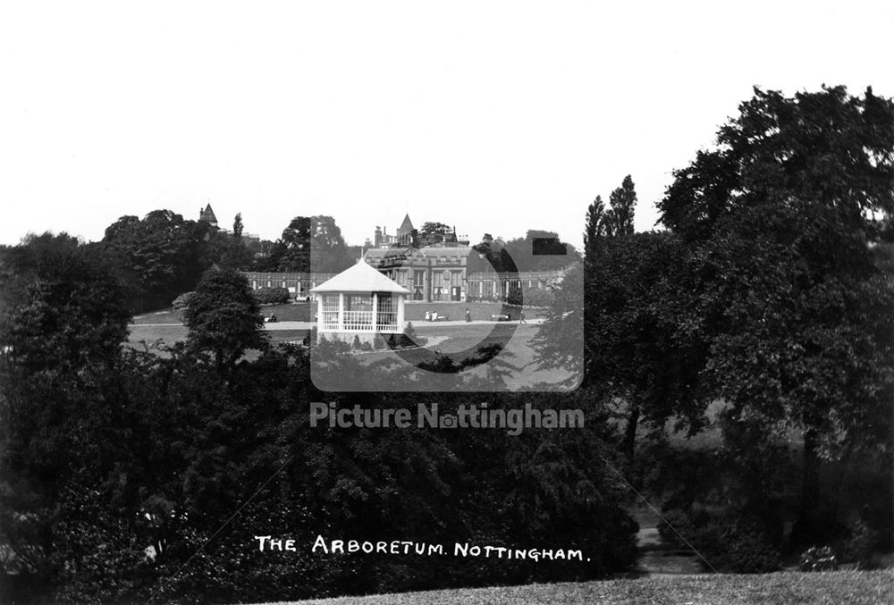 Bandstand and Refreshment Rooms - Nottingham Arboretum