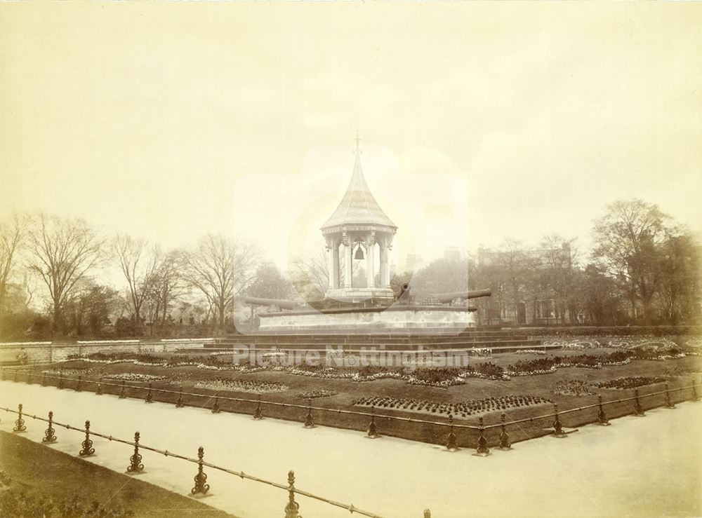 Chinese Bell and Crimean Cannons - Nottingham Arboretum