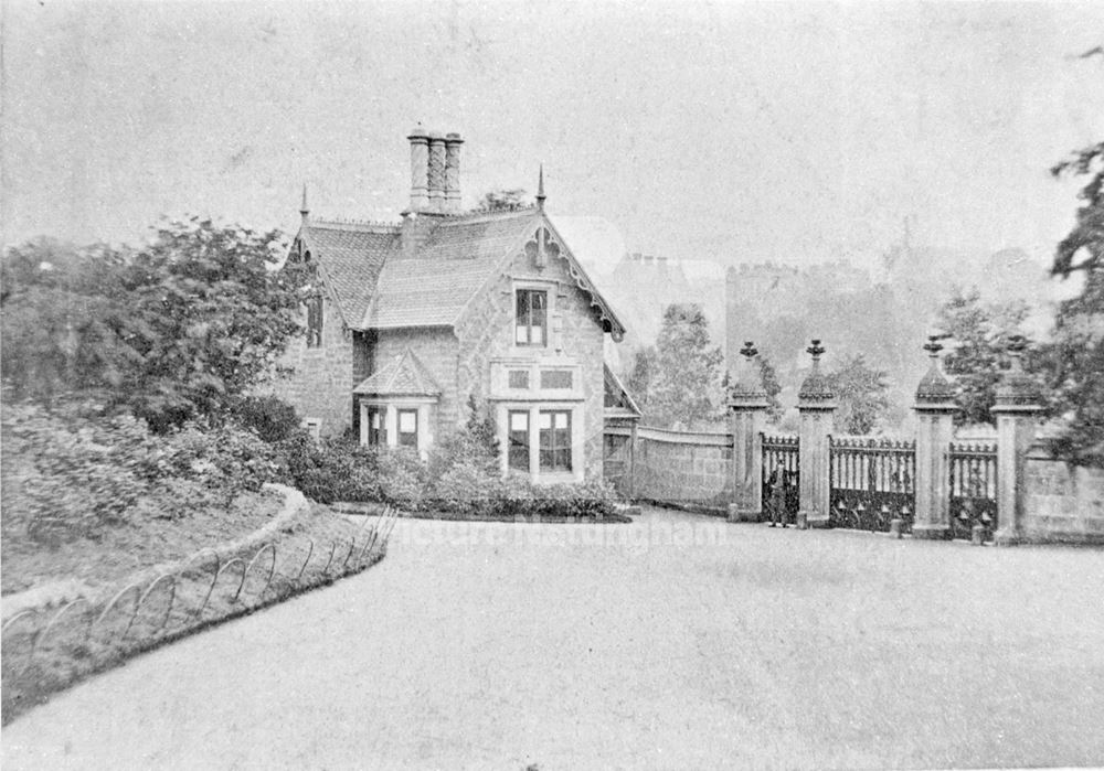 Arboretum, West entrance and Lodge