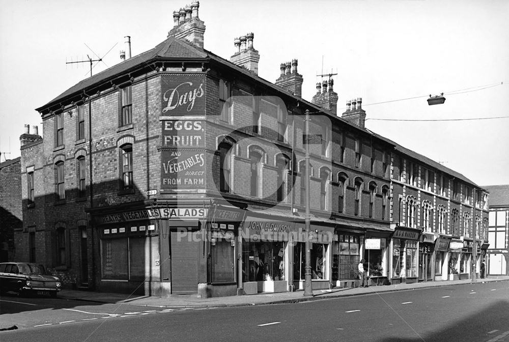 No's 156-134 Arkwright Street - Terrace of shops