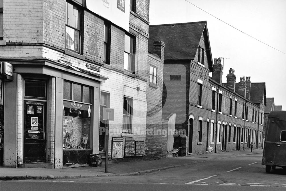 Off-licence at No 177 Arkwright Street and St Saviours Street