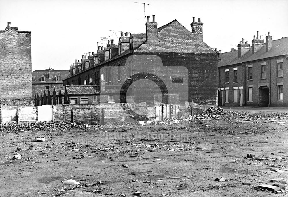 Derelict houses on Lammas Street