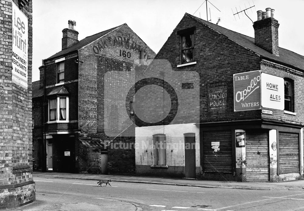 Junction of Waterway Street and Newthorpe Street