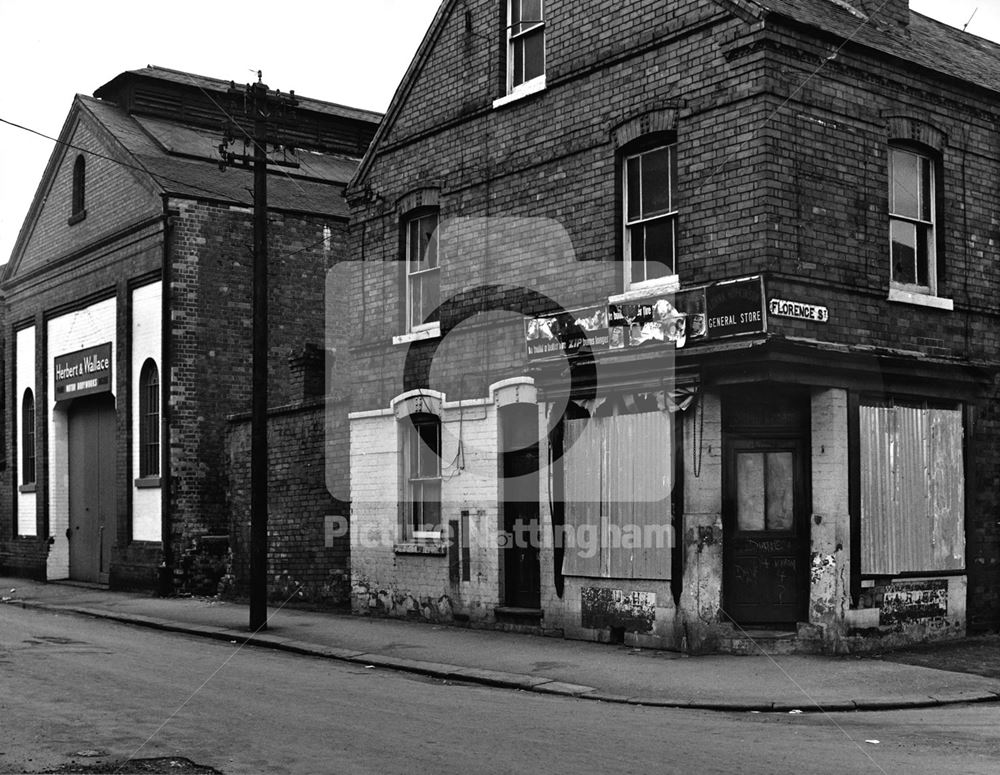 Junction of Waterway Street and Florence Street