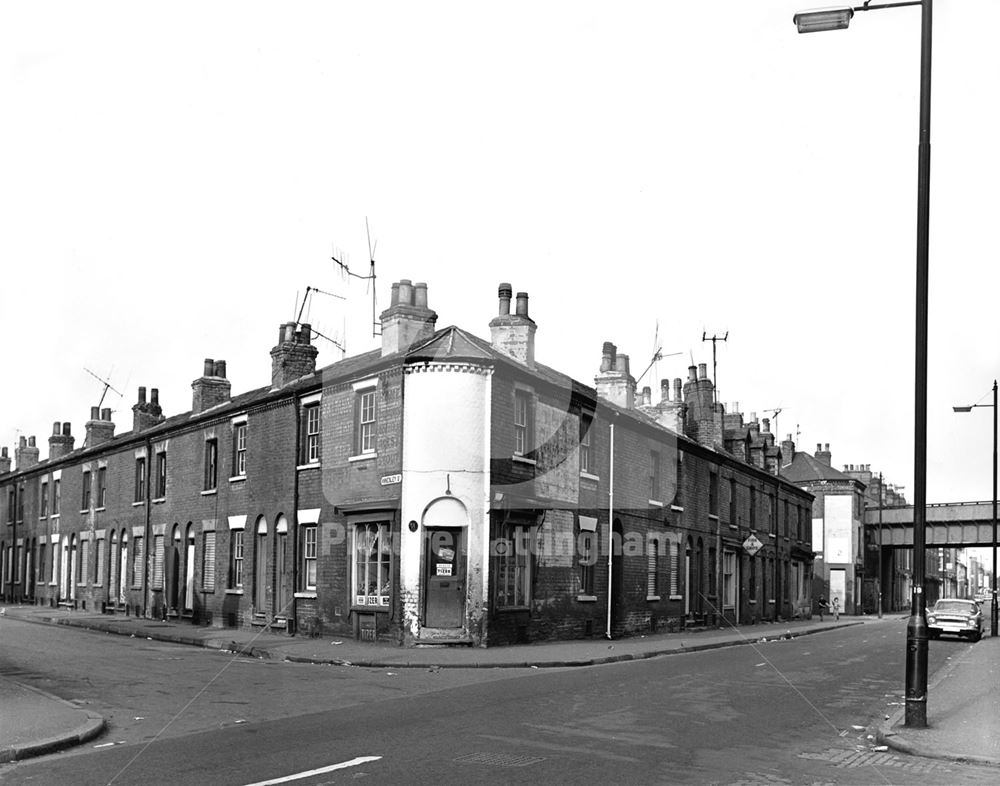 Junction of Kirke White Street East and Annesley Street