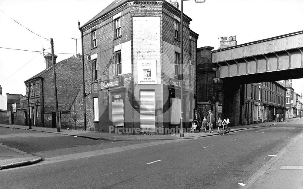 Junction of Kirke White Street East and Blackstone Street