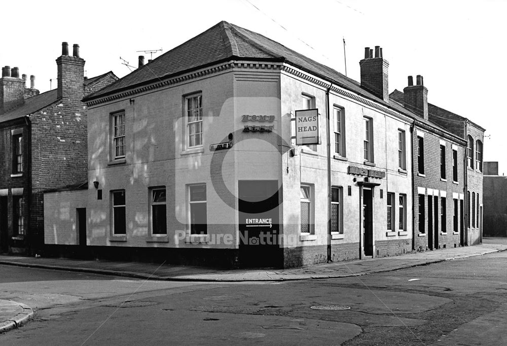 The Nags Head Public House (Built 1860 and originally called the Eagle Tavern)