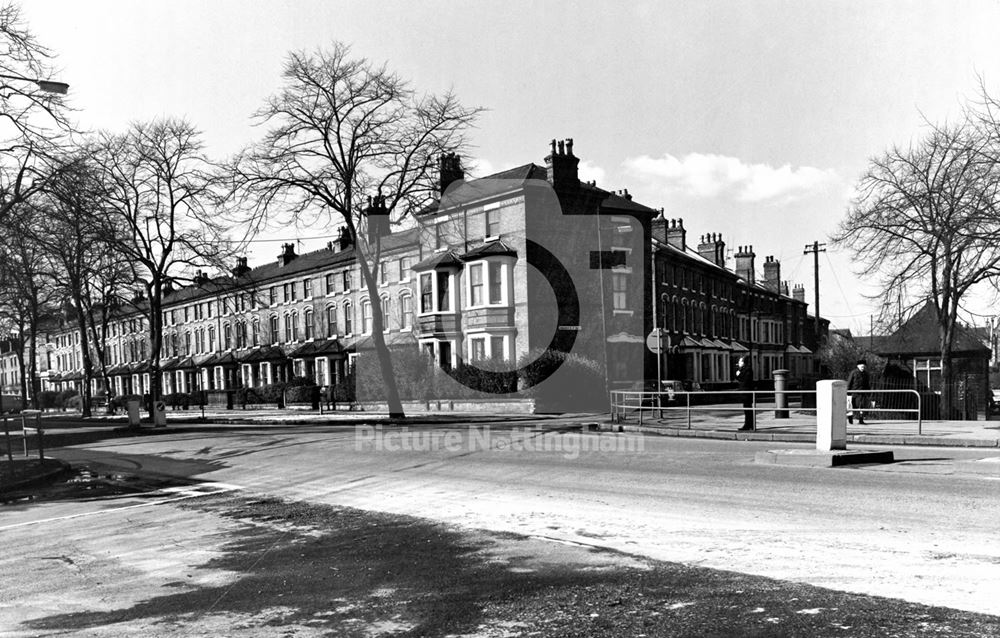 Junction of Queens Drive and Kirke White Street West