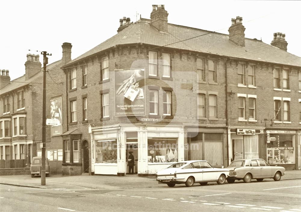 Shops on the corner of Wilford Road - Kings Meadow Road