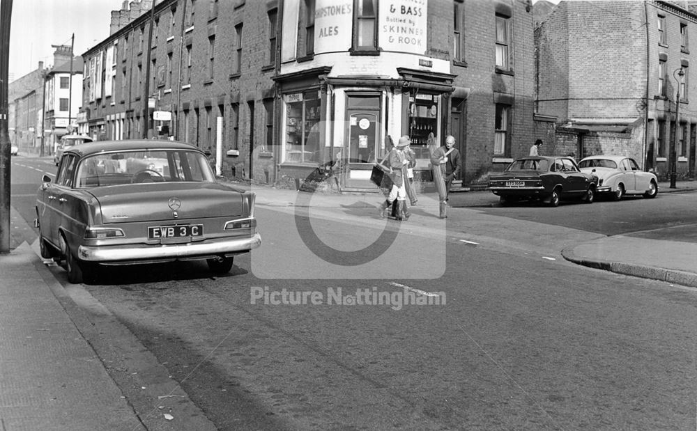 Kirke White Street East at Healey Street junction