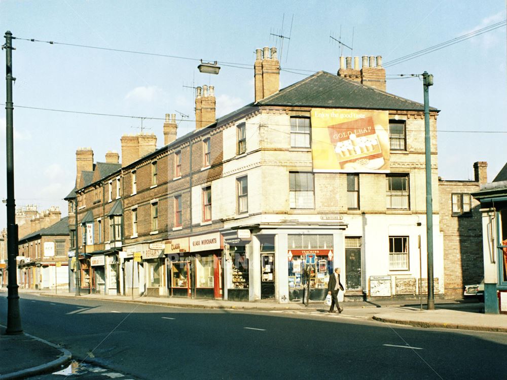 Junction of Arkwright Street and St Saviour's Street