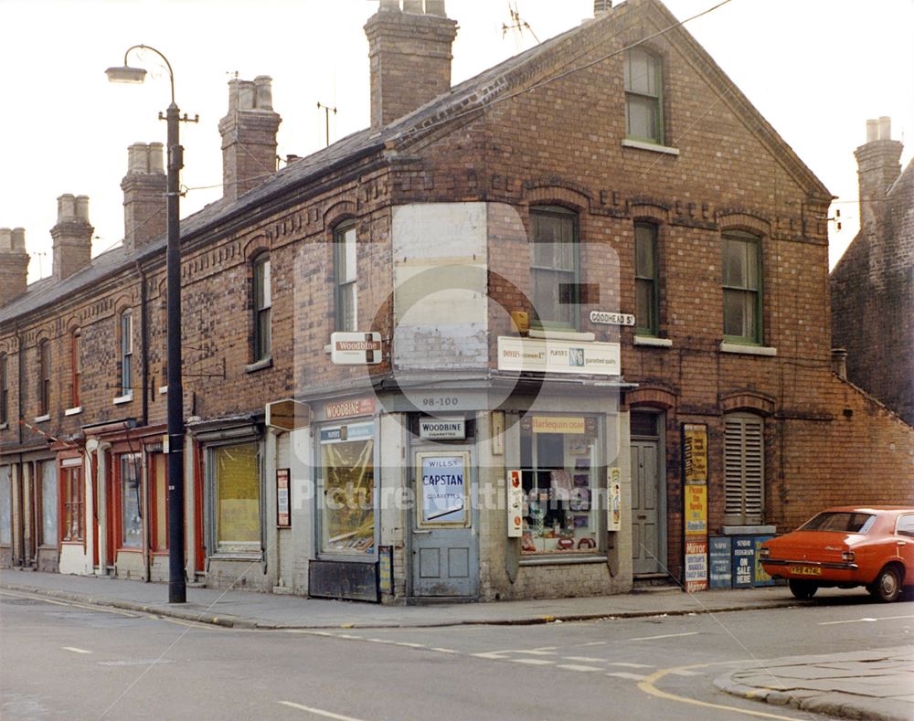 Wilford Road at the junction with Goodhead Street