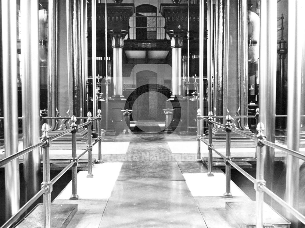 Interior of Bestwood Pumping Station, Bestwood, Nottingham, 1965