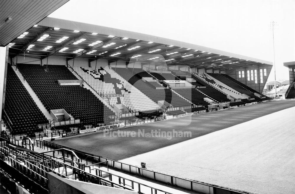 Notts County Football Club stadium -Derek Pavis stand