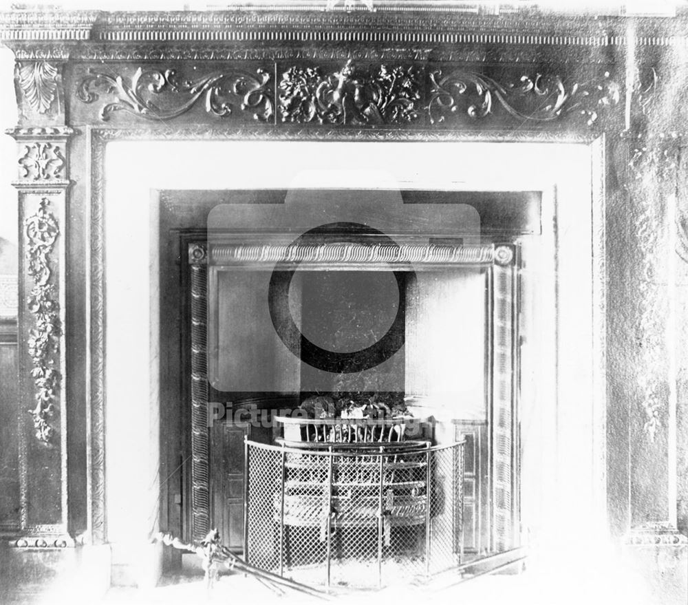 Fireplace in Vault Hall, Low Pavement