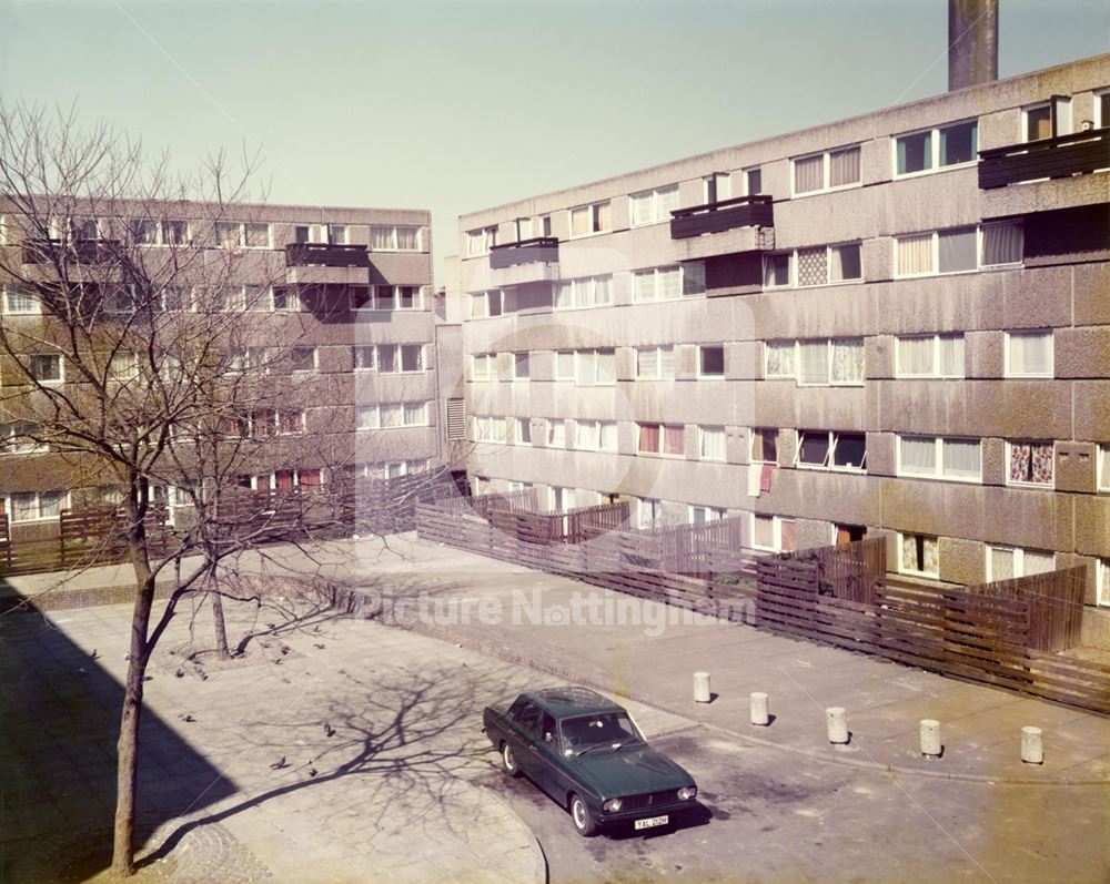 Hyson Green Flats - Radford Road 1978