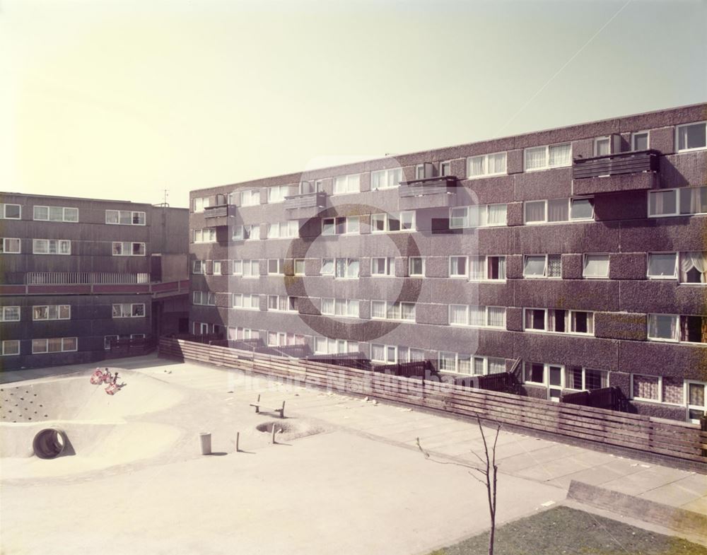 Hyson Green Flats - Radford Road 1978