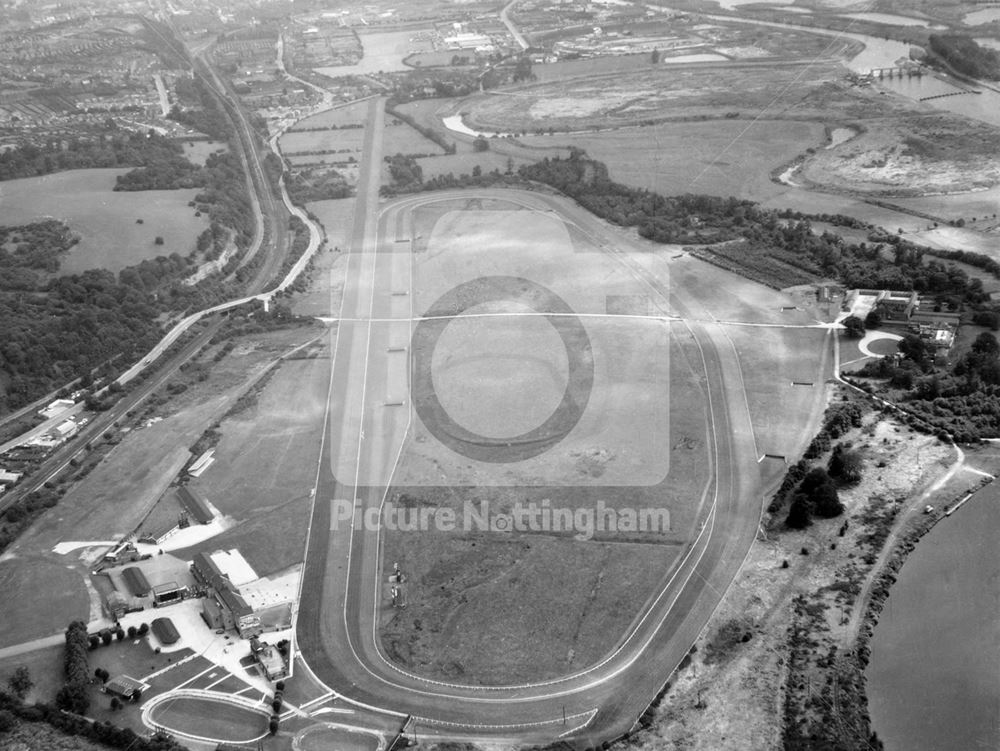 Nottingham Racecourse, Colwick Park, c 1960s