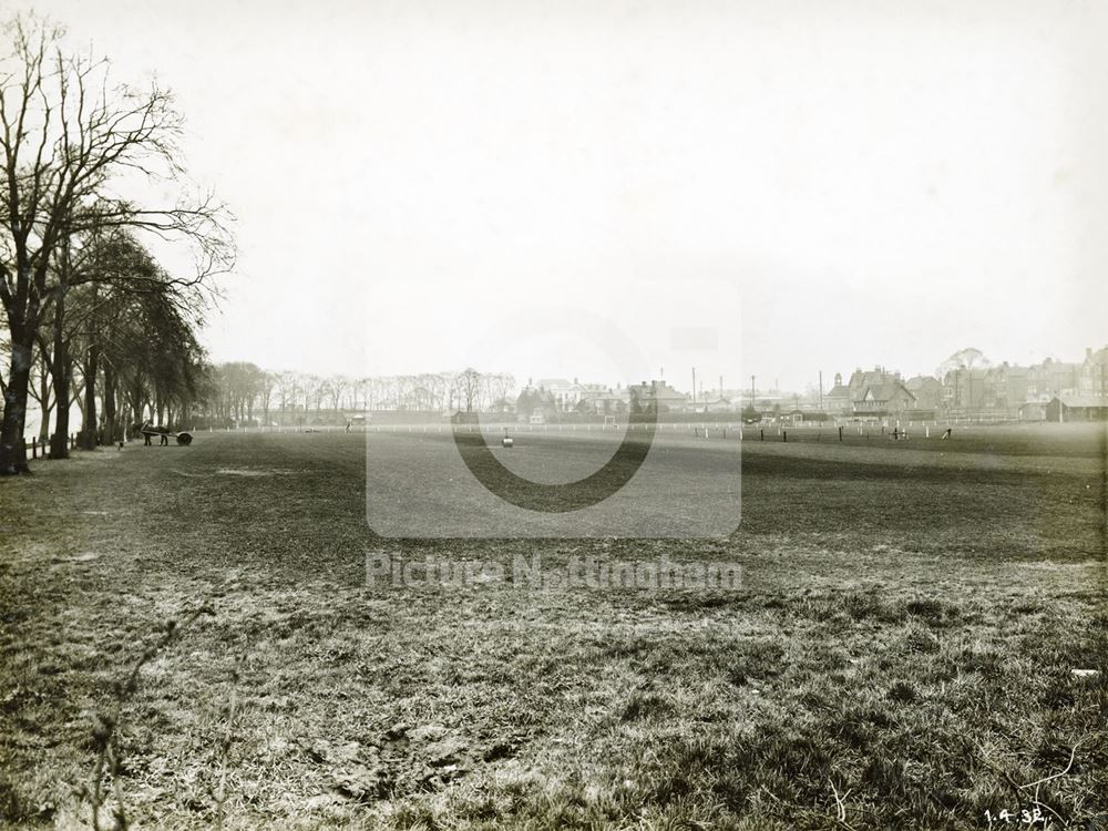 Playing fields between the River Trent and Loughborough Road - before becoming the site of County Ha