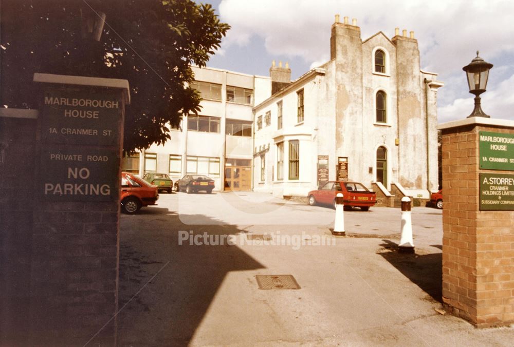 Marlborough House, 1A, Cranmer Street, Nottingham, 1985