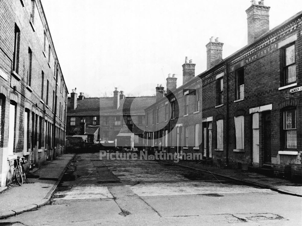 Launder Cottages - prior to demolition