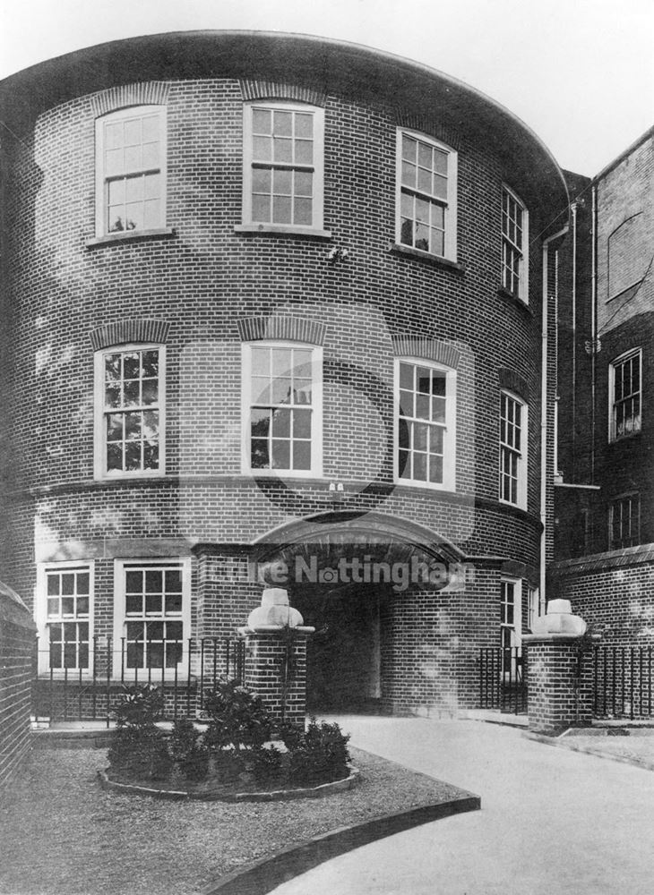 Rear of Edwardian Office development, 'New Square', Low Pavement