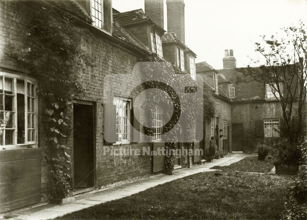 Jessamine Cottages, Old Workhouse Yard, Gillyflower Hill, Nottingham, c 1900s?