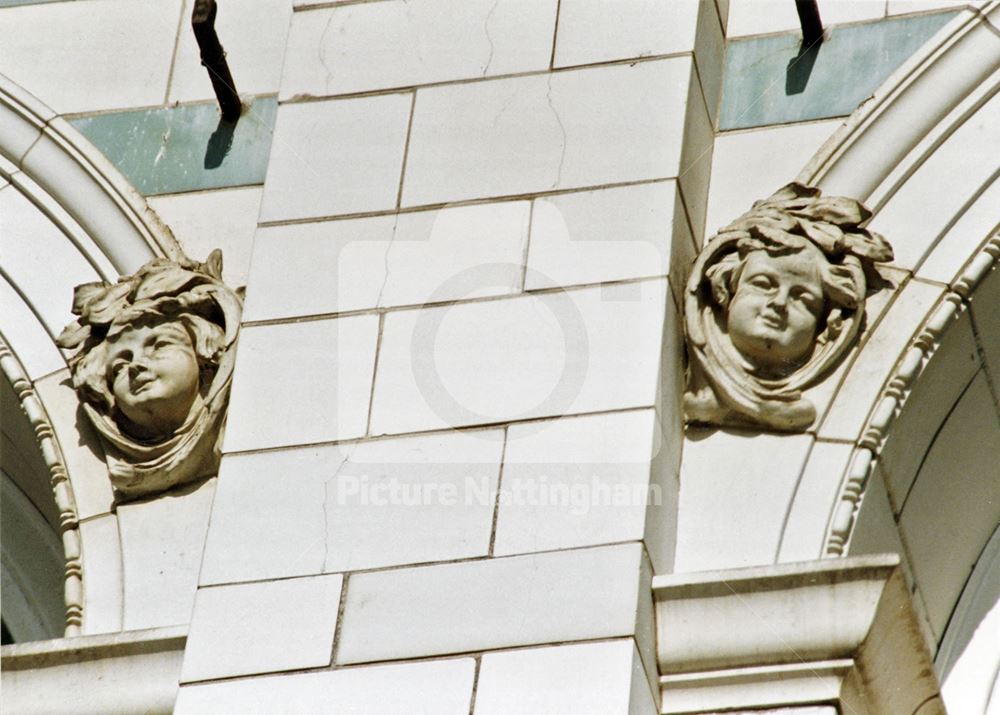 Former Picture House, Low Pavement - window detail