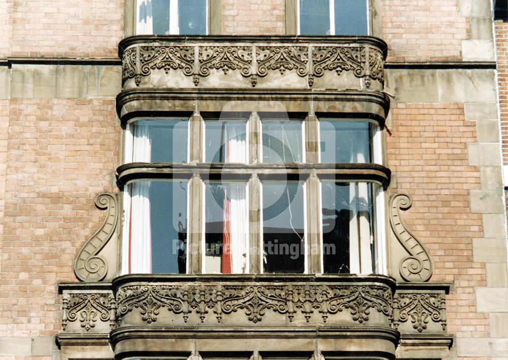 Russell Chambers - first floor window detail