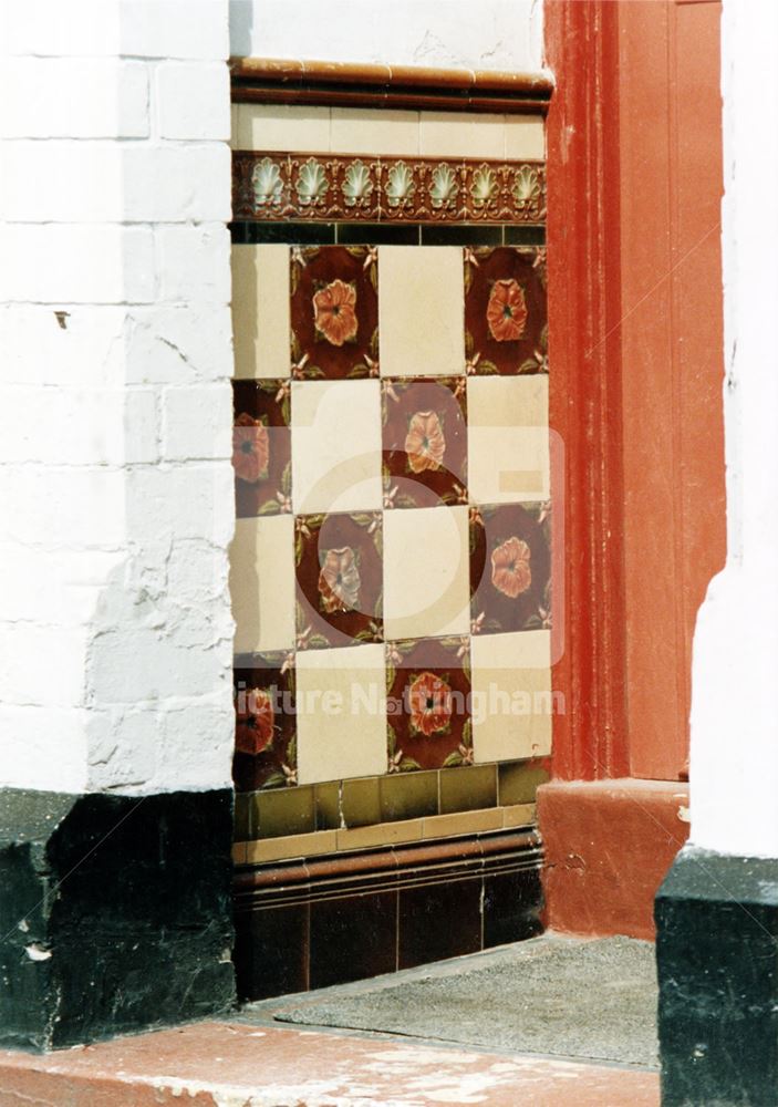 Tiled porch - 27 Ladysmith Street, Sneinton