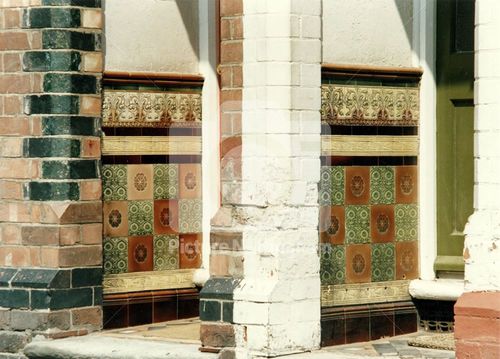 Tiled porch - 9-11 Kingsley Road, Sneinton