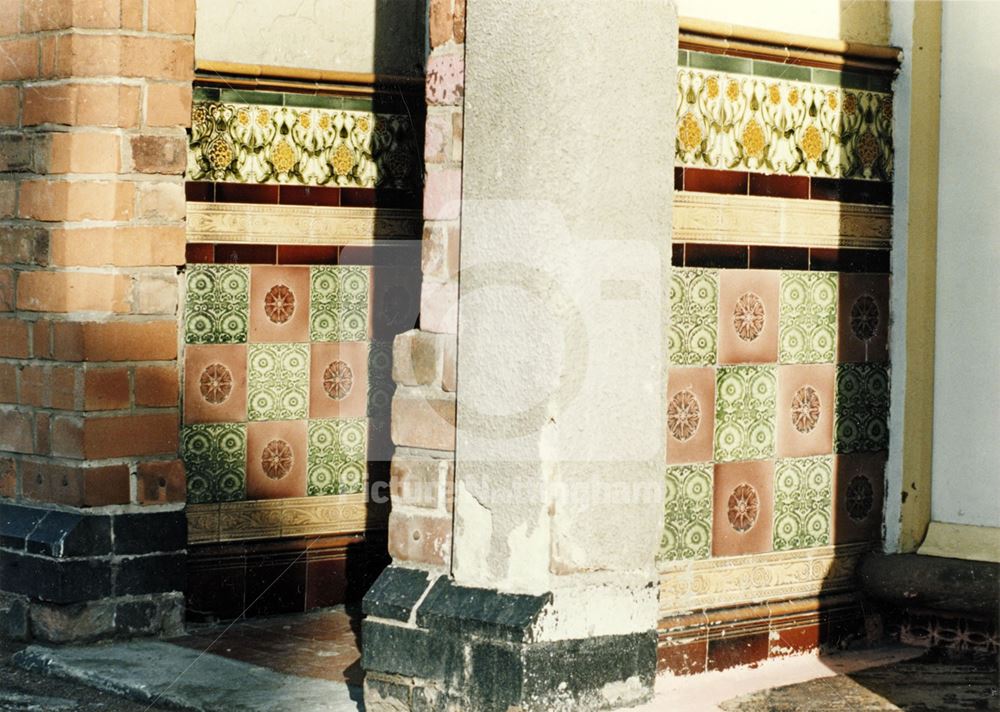 Tiled porch - 1-3 Kingsley Road, Sneinton