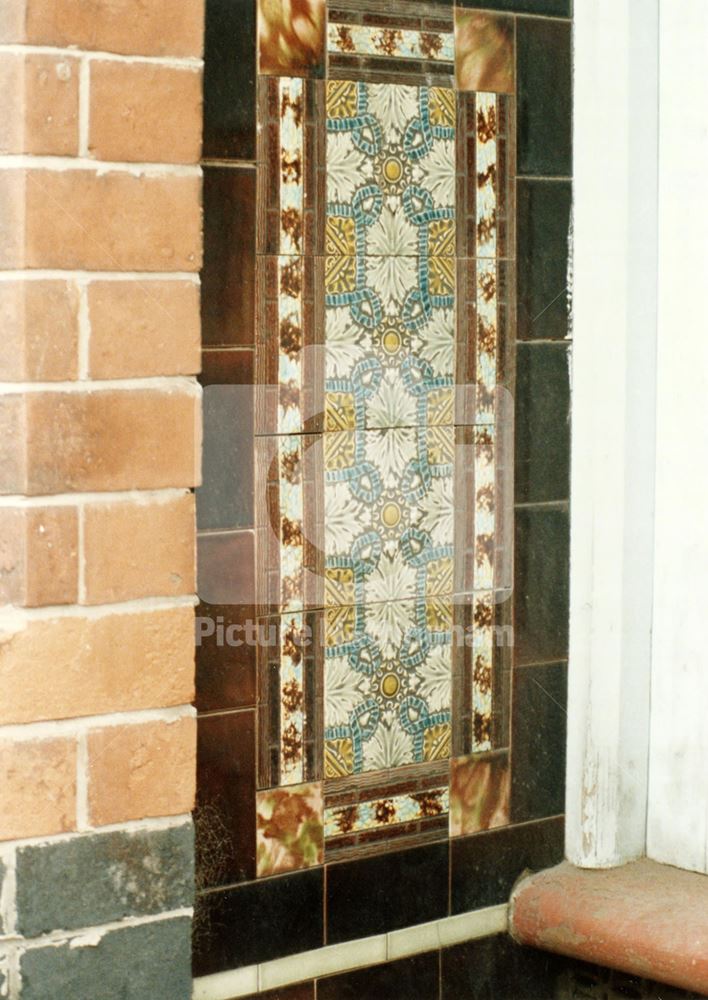 Tiled porch - 5 Lord Nelson Street, Sneinton