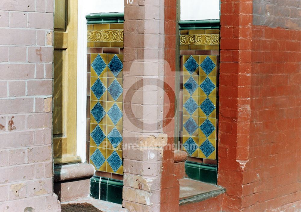 Tiled porch - 8-10 Lord Nelson Street, Sneinton