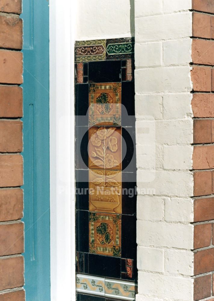 Tiled porch - 58 Lord Nelson Street, Sneinton