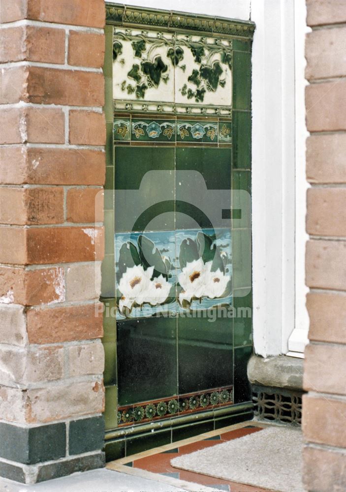 Tiled porch - Loughborough Avenue