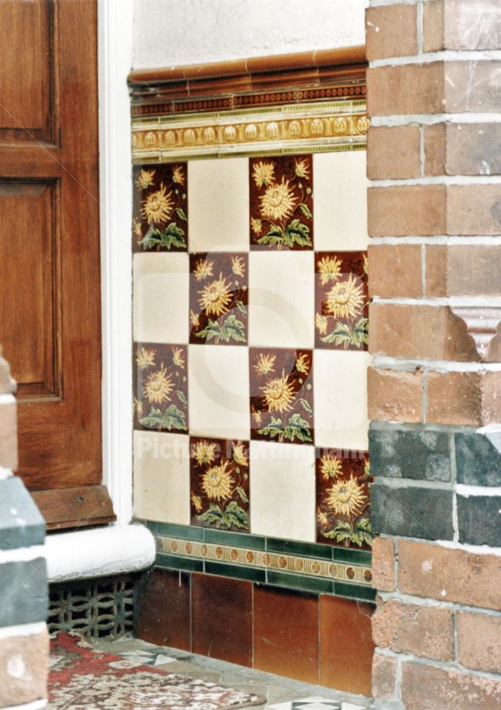 Tiled porch - 89 Lyndhurst Road, Sneinton Dale