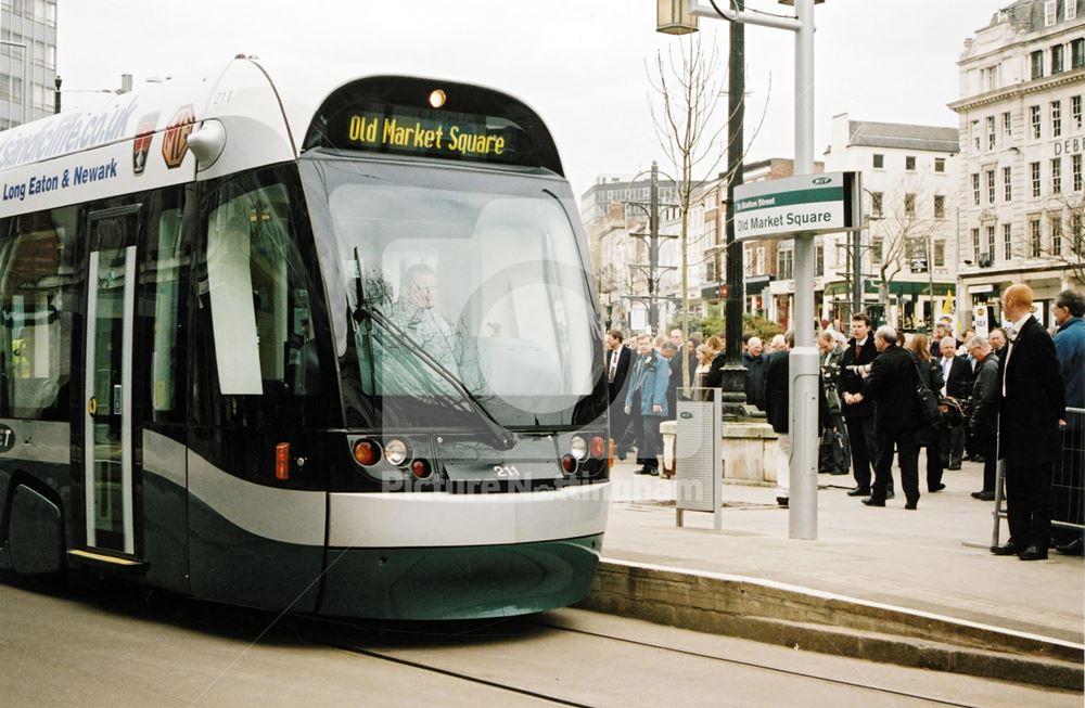 Nottingham Express Transit -official launch