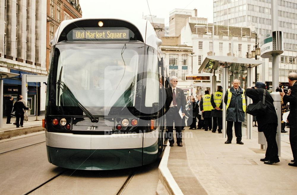 Nottingham Express Transit -official launch