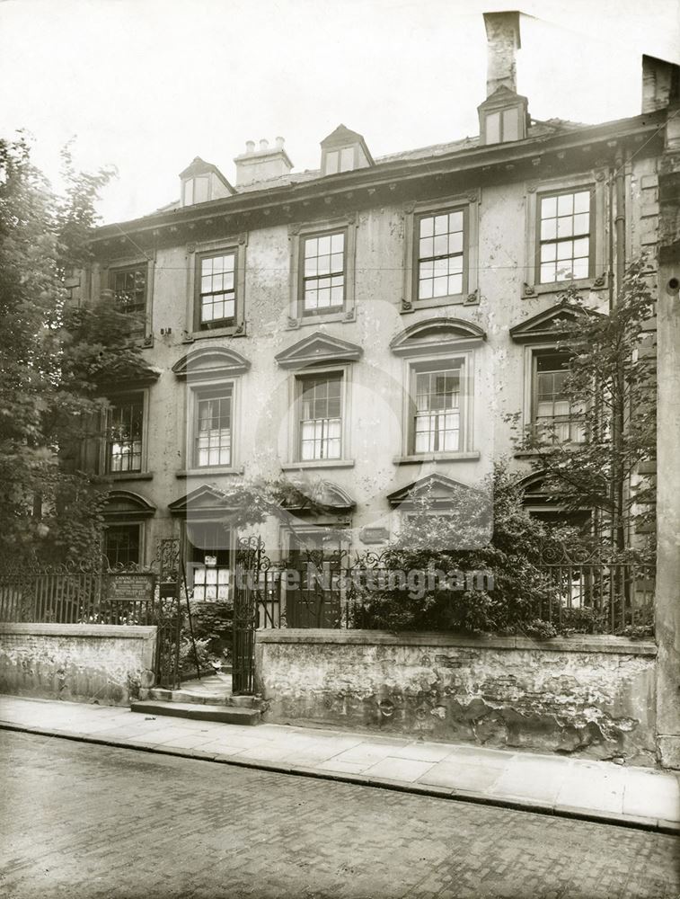 Newdigate House, Castle Gate, Nottingham, 1944