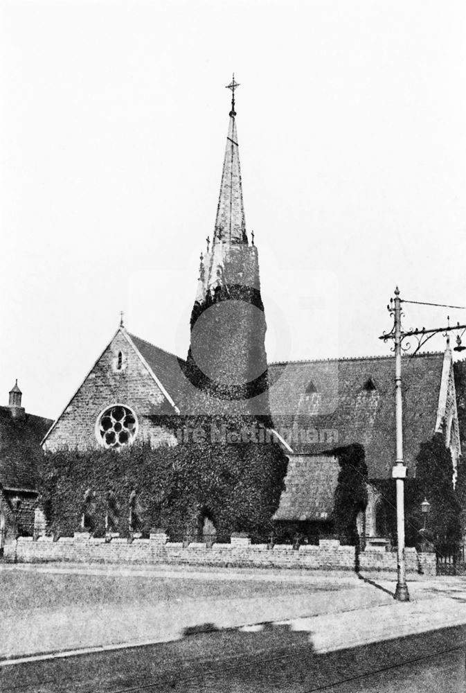 Congregational Church, Nottingham Road, Eastwood, c 1920