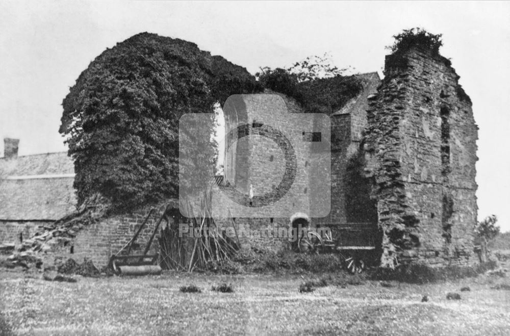 Remains of Beauvale Priory, 1972