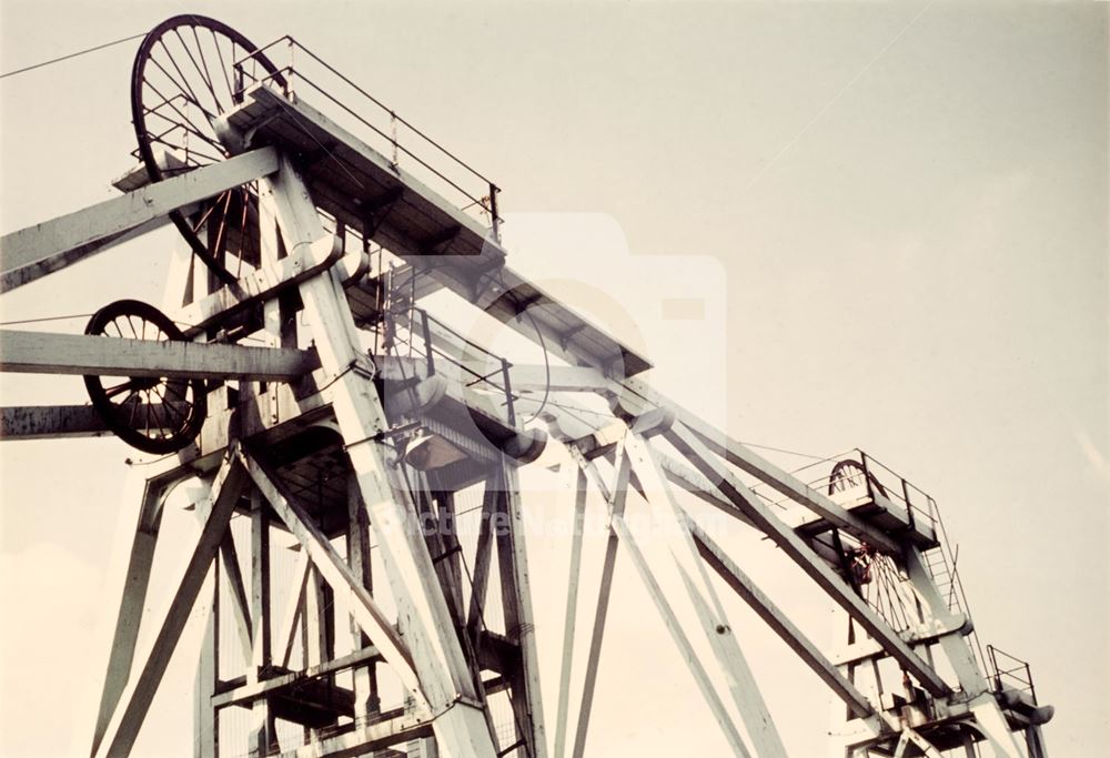 Brinsley Colliery headstock