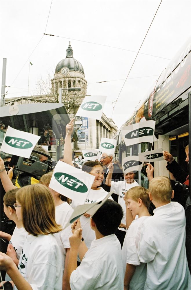 Nottingham Express Transit -official launch