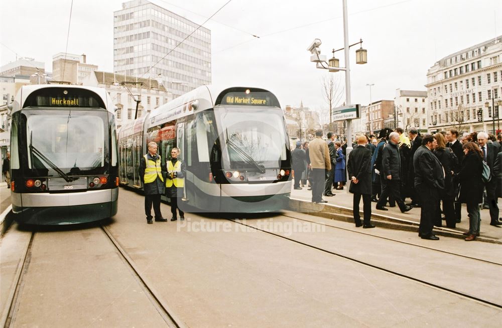 Nottingham Express Transit -official launch