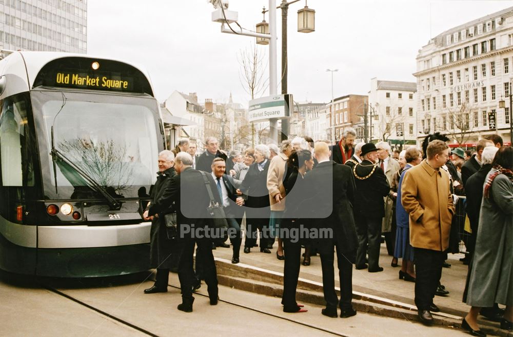 Nottingham Express Transit -official launch