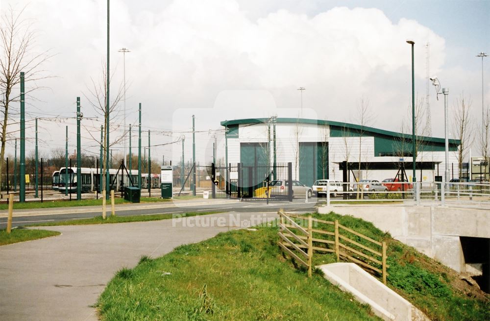 Nottingham Express Transit -tram depot