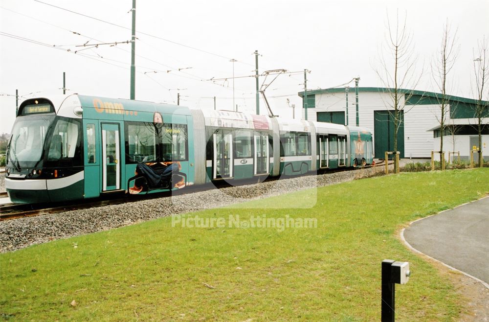 Nottingham Express Transit -tram depot