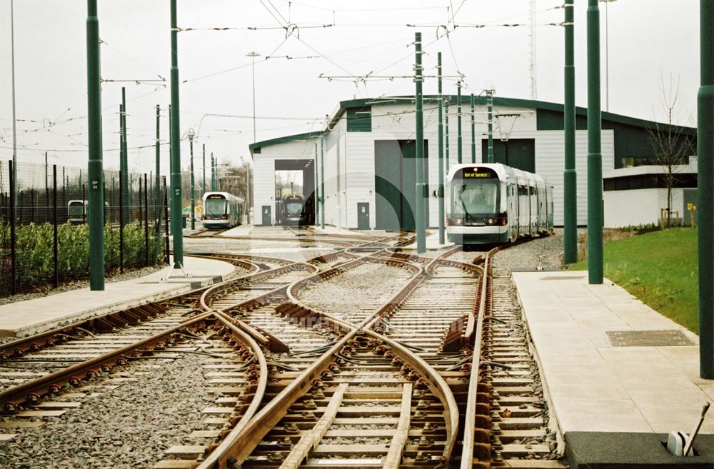 Nottingham Express Transit -tram depot